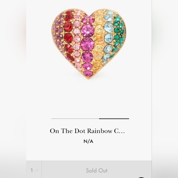 🔹️Kate Spade🔹️ On The Dot Rainbow Pride Collection Stud Earrings ✨️🌈 - Picture 4 of 5